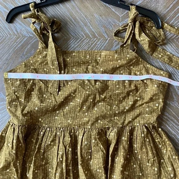 NWT Madewell Rosalie Tie Strap Top In Daisy Stitch Medium - Picture 12 of 12